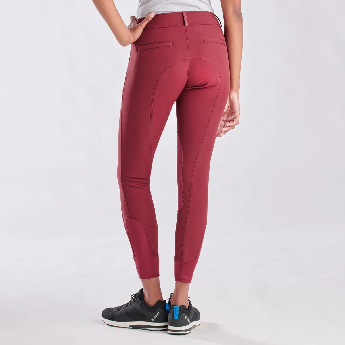 Piper Winter Softshell Breeches By SmartPak - Knee Patch - Clearance! - Image 3