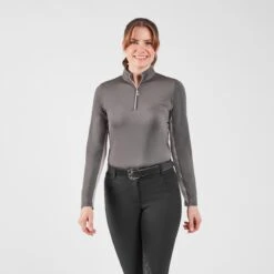 Hadley SunShield Long Sleeve 1/4 Zip By SmartPak