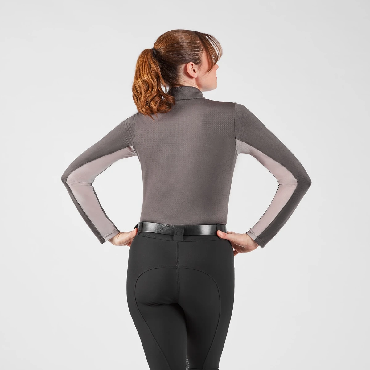 Hadley SunShield Long Sleeve 1/4 Zip By SmartPak - Image 2