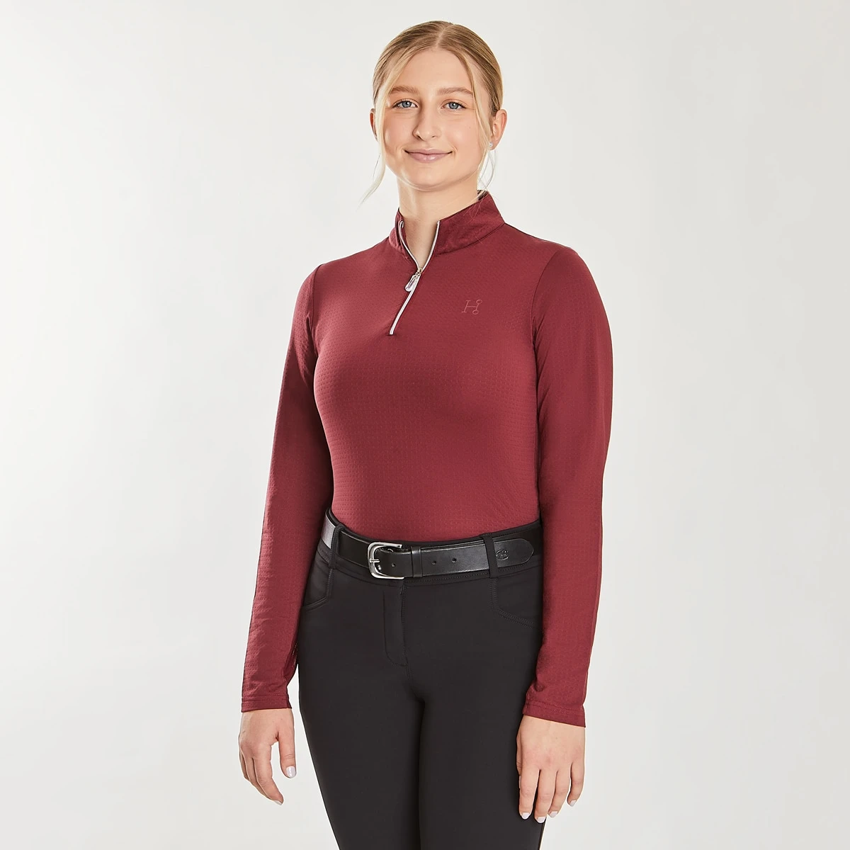 Hadley SunShield Long Sleeve 1/4 Zip By SmartPak - Image 6