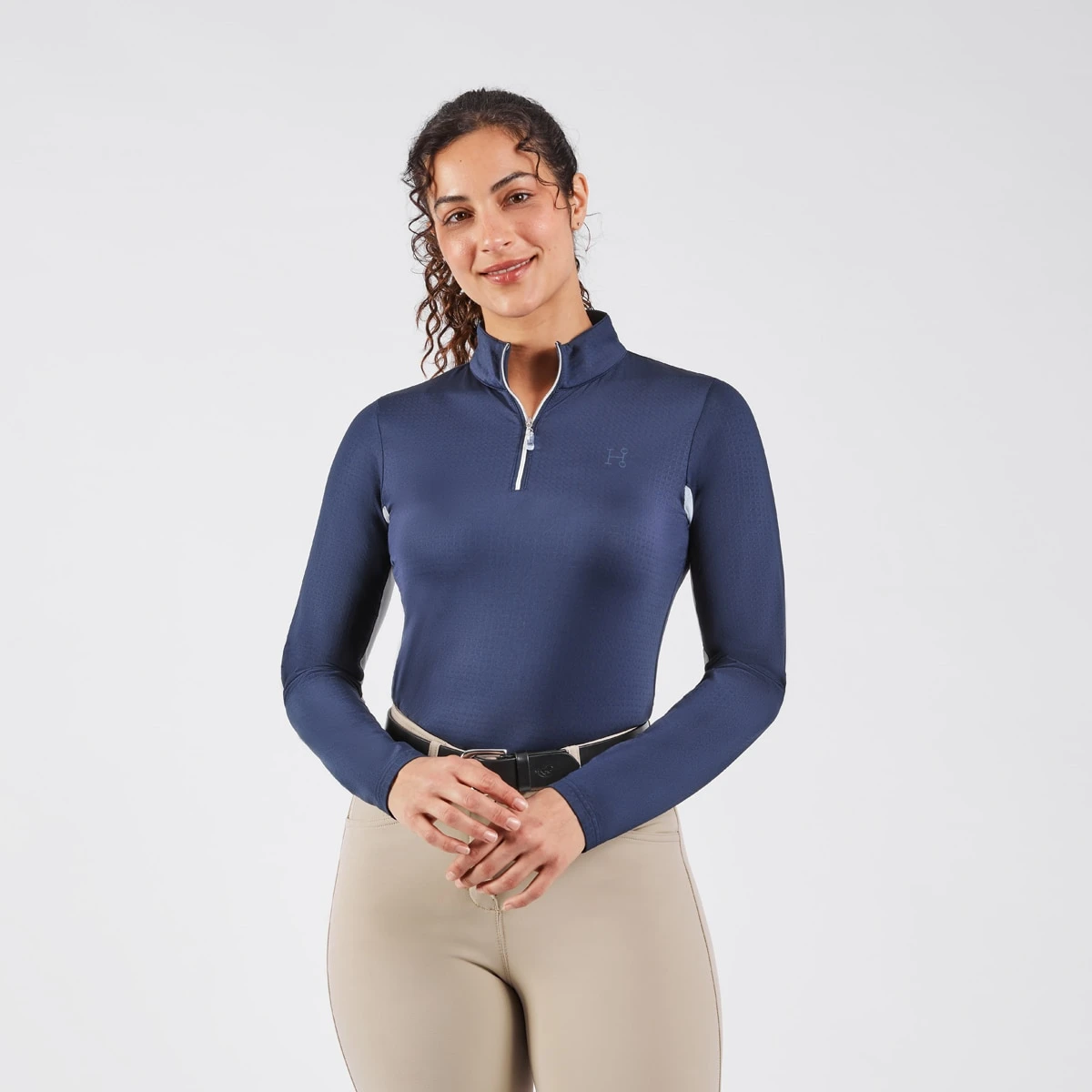 Hadley SunShield Long Sleeve 1/4 Zip By SmartPak - Image 8