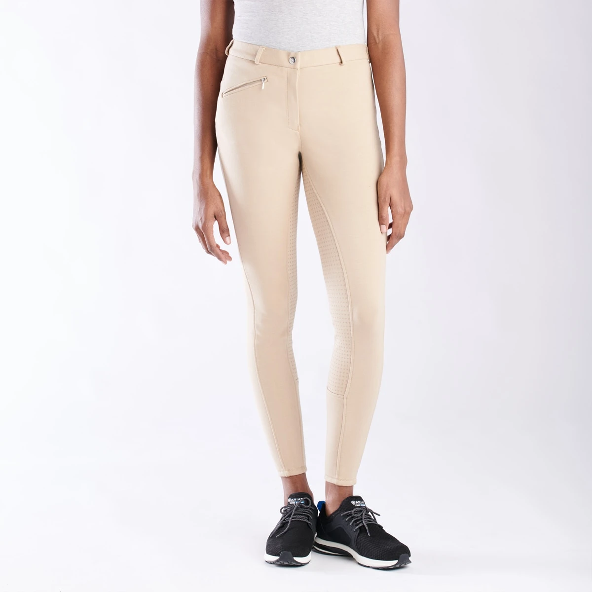 Horze Active Silicone Grip Full Seat Breeches - Image 2