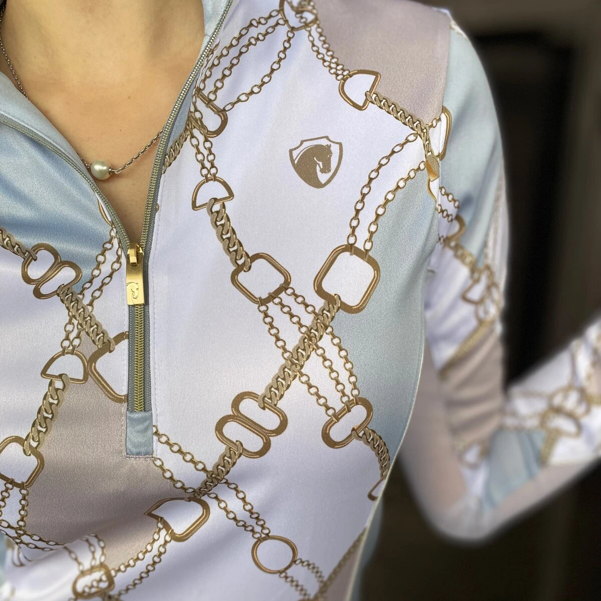 Arista Long Sleeve 1/4 Zip Sun Shirt - Image 11