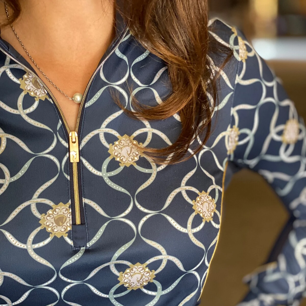 Arista Long Sleeve 1/4 Zip Sun Shirt - Image 8