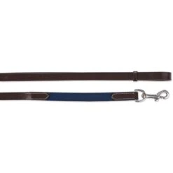 SmartPak Leather Side Reins With Elastic