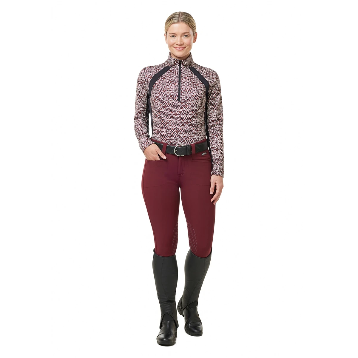 Kerrits 3 Season Tailored Knee Patch Breeches - Image 4