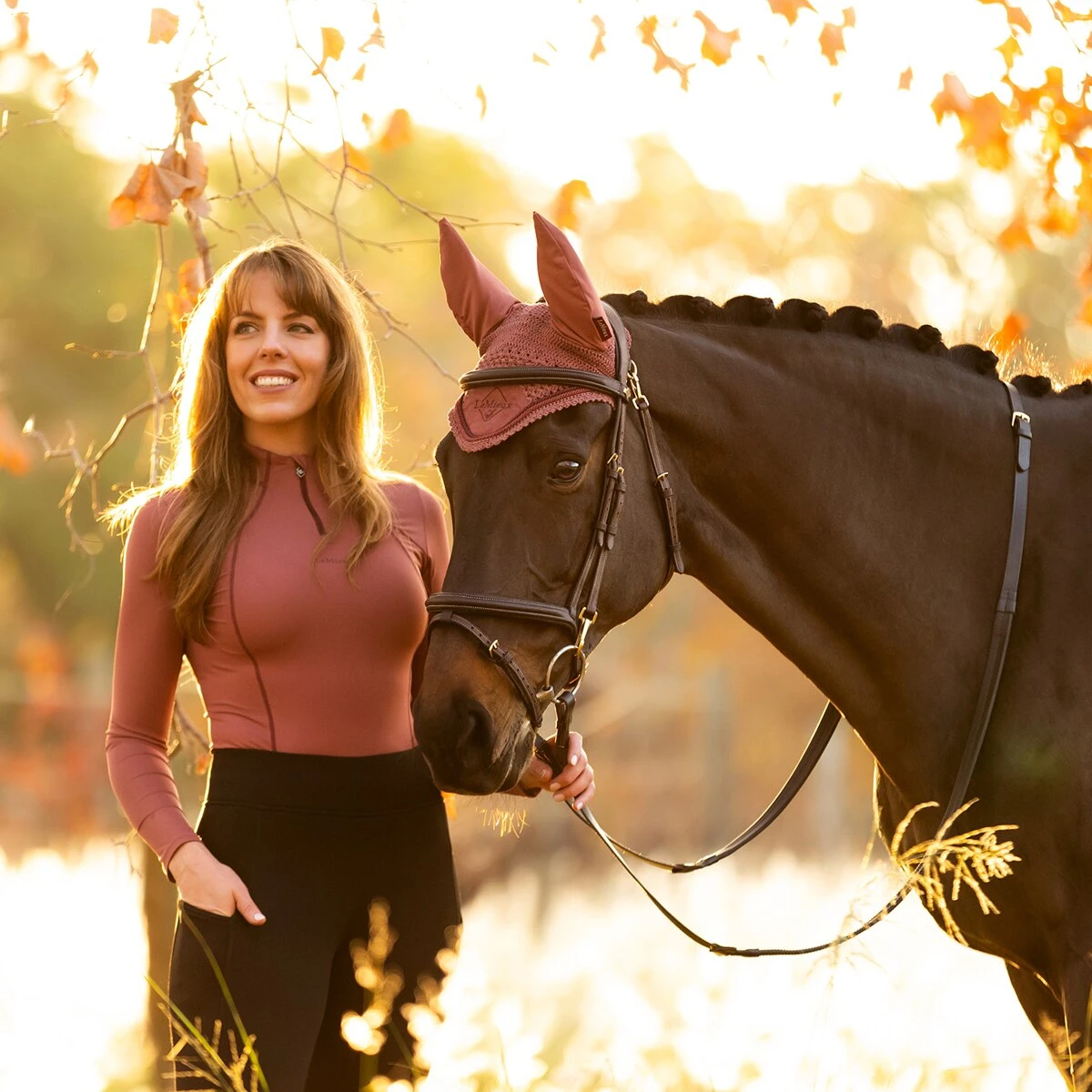 LeMieux Long Sleeve Base Layer Sun Shirt - Image 11