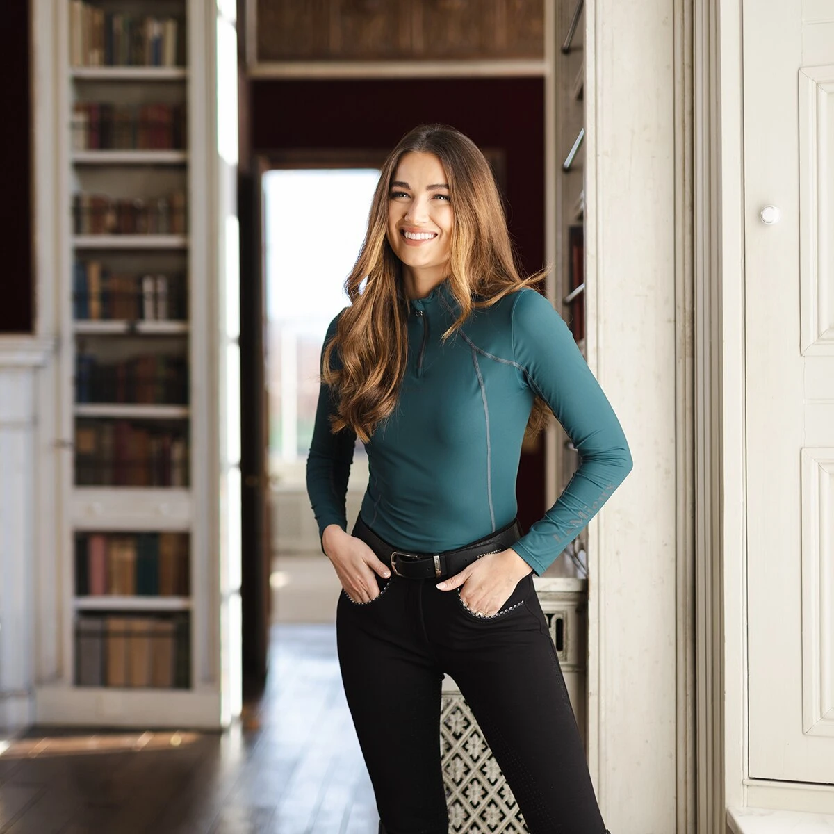 LeMieux Long Sleeve Base Layer Sun Shirt - Image 5