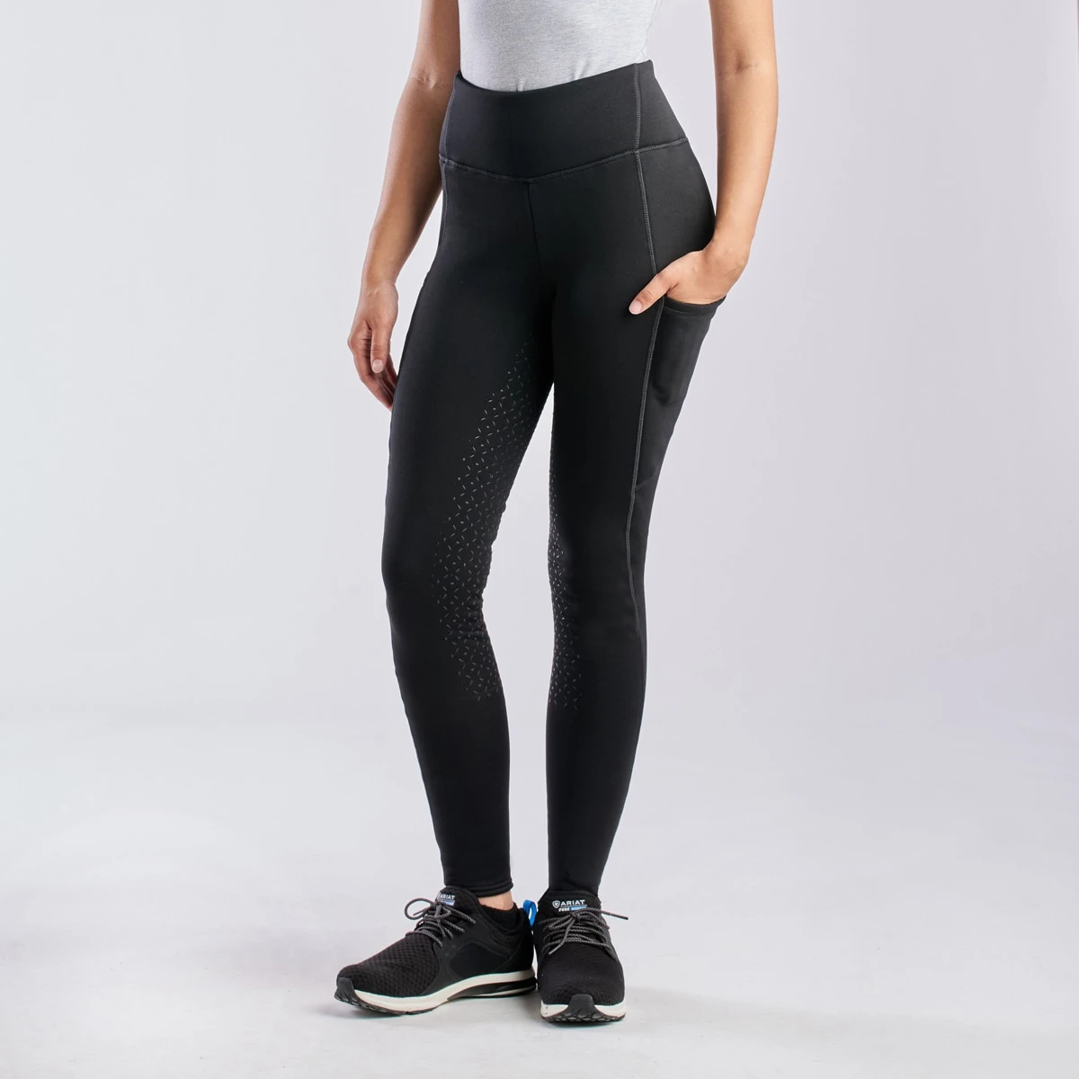 Goode Rider Shaper Fleece Winter Tights - Image 3