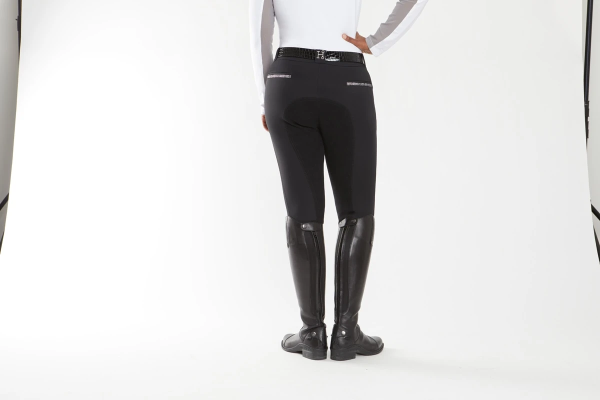 Hadley Bling Breeches By SmartPak- Full Seat - Image 2