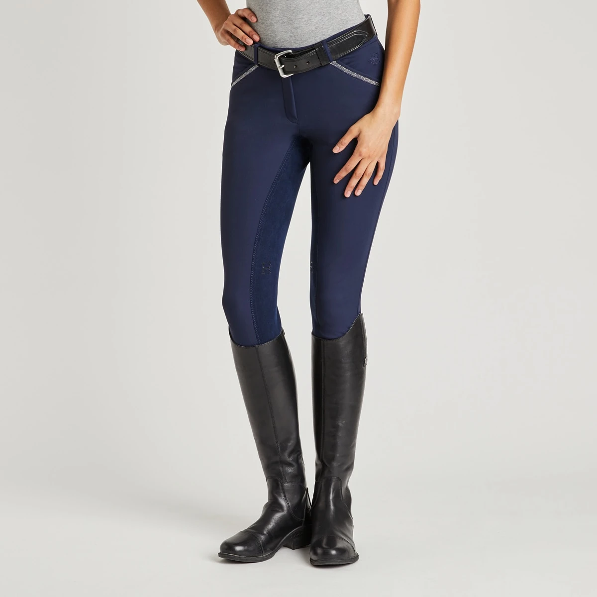 Hadley Bling Breeches By SmartPak- Full Seat - Image 5