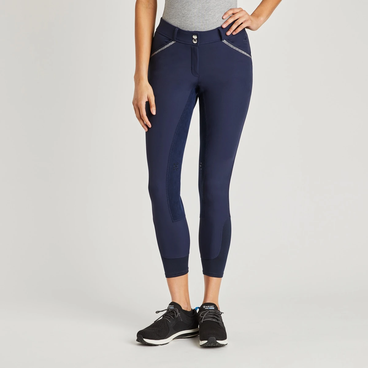 Hadley Bling Breeches By SmartPak- Full Seat - Image 7