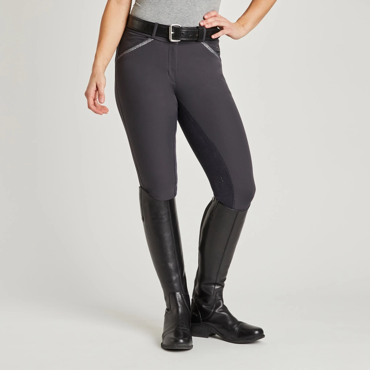 Hadley Bling Breeches By SmartPak- Full Seat - Image 11