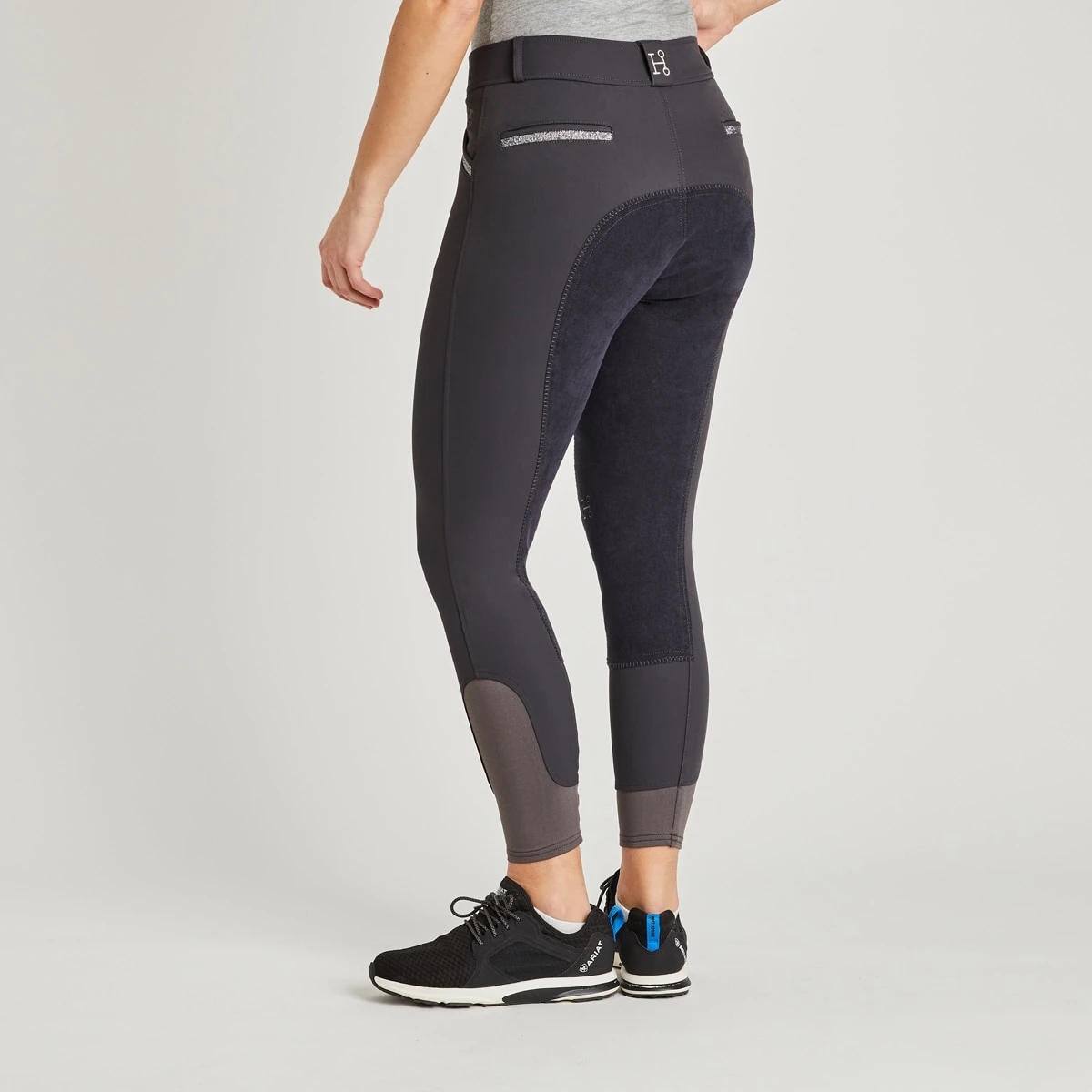 Hadley Bling Breeches By SmartPak- Full Seat - Image 12