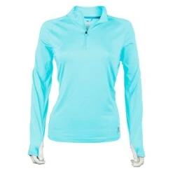 Mobile Cooling Drirelease 1/4 Zip Long Sleeve Sun Shirt