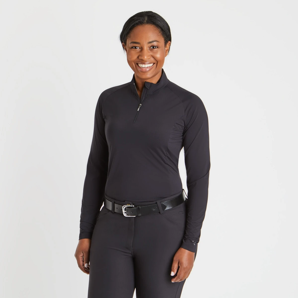 SmartTherapy® ThermoBalance® Ceramic Long Sleeve 1/4 Zip Top - Image 4