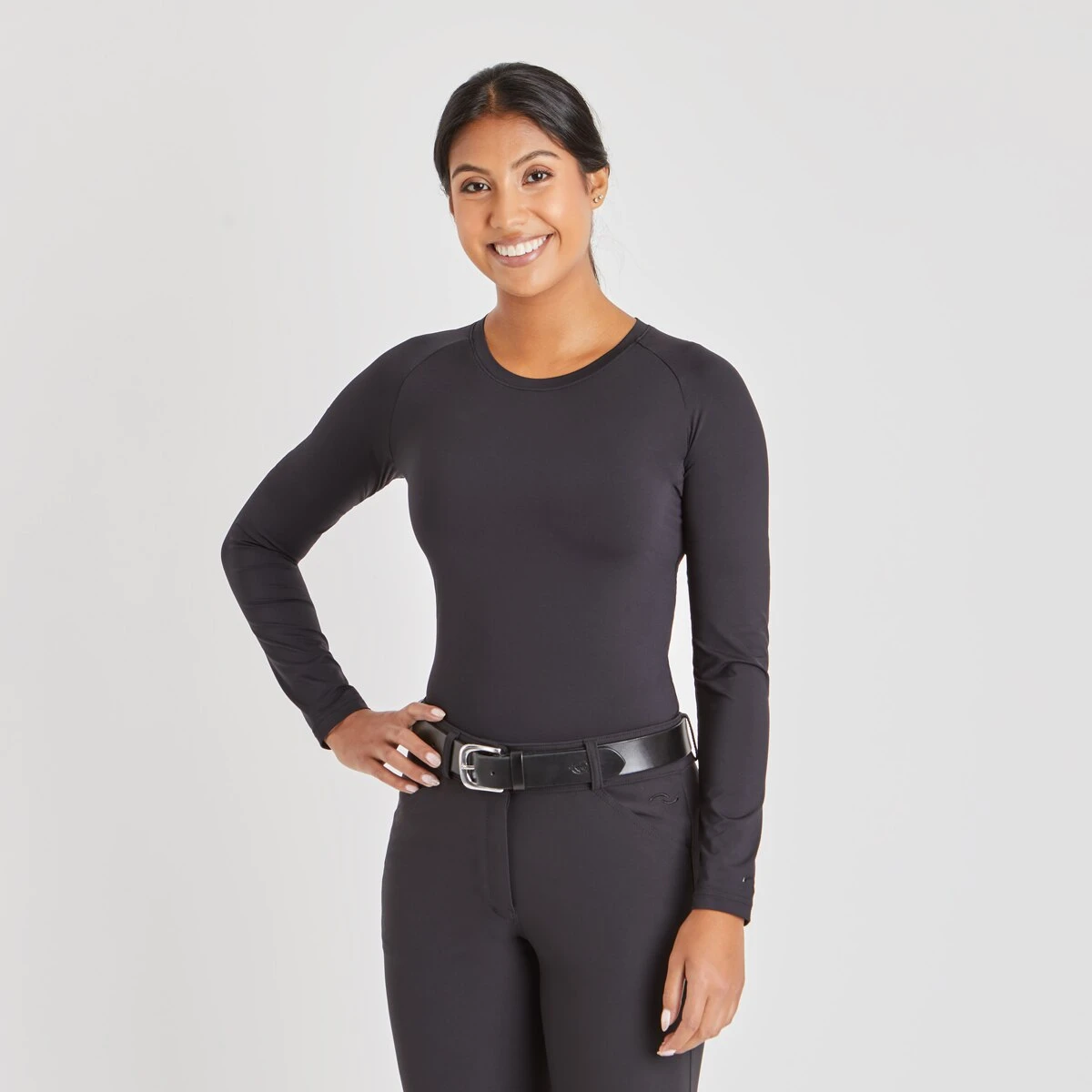 SmartTherapy® ThermoBalance® Ceramic Crew Long Sleeve Tee