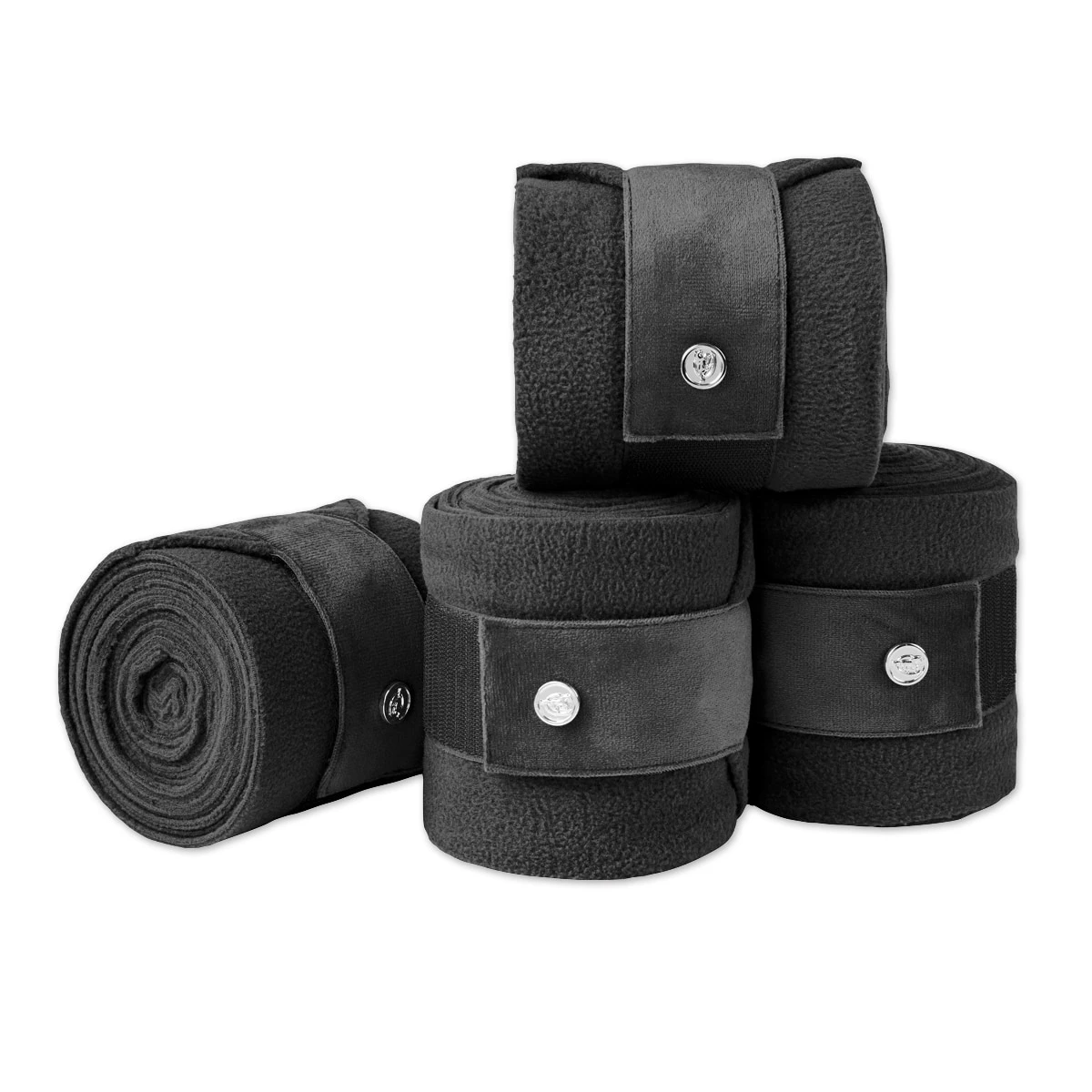 SmartPak Luxe Collection Polo Wraps - Velvet Collection - Pack Of 4