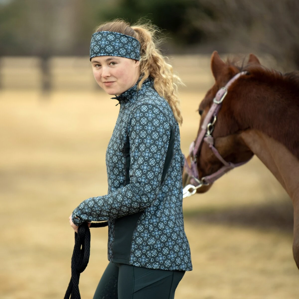 Kerrits Up Tempo Fleece Tech Top - Image 7