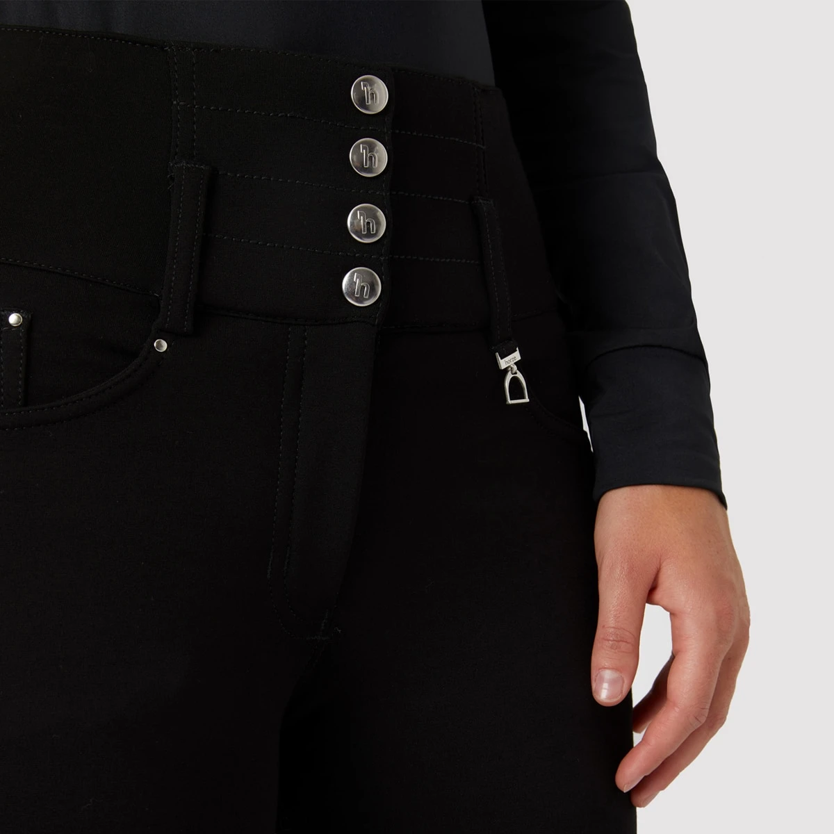 Horze Tara Full Seat Thermo Breeches - Image 3