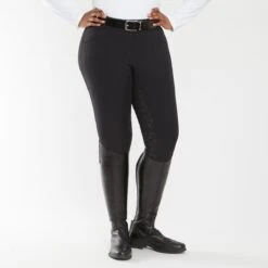 Hadley Mid-Rise Floral Silicone Grip Breeches By SmartPak - Full Seat