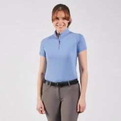 SmartTherapy® ThermoBalance® Ceramic Short Sleeve 1/4 Zip Top