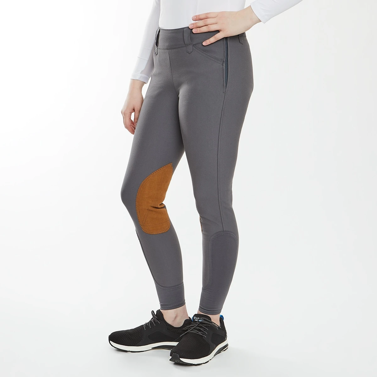 Piper Tan Patch II Low-Rise Side Zip Breeches By SmartPak - Image 7