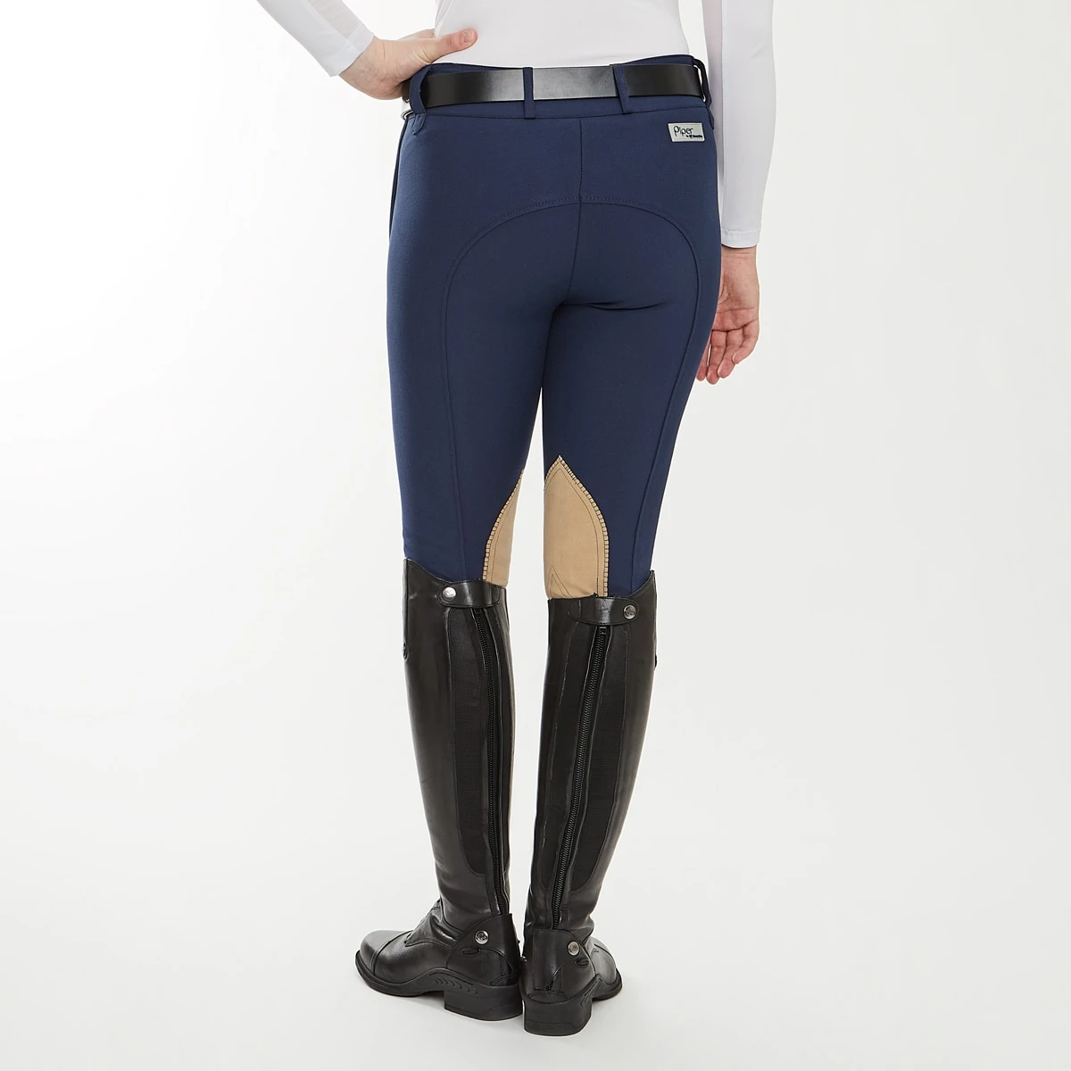 Piper Tan Patch II Low-Rise Side Zip Breeches By SmartPak - Image 2