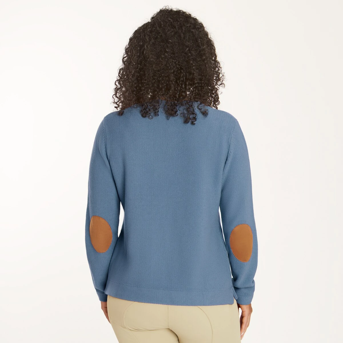 Piper Elbow Patch Crew Neck Sweater - Image 8
